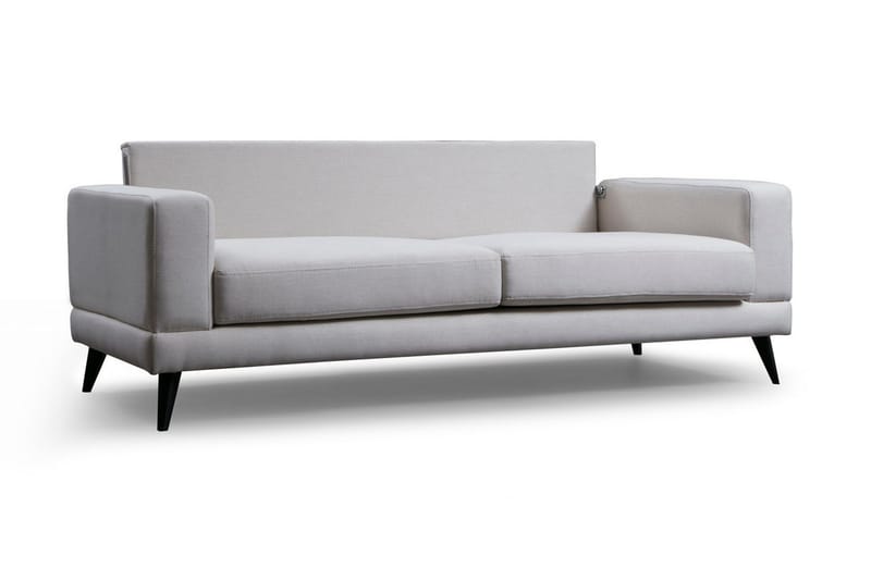 Selder Bäddbar Djup Bäddsoffa i Tyg - Beige - Möbler - Soffa - Bäddsoffa - Bäddsoffa 3 sits