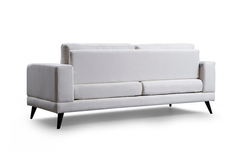 Selder Bäddbar Djup Bäddsoffa i Tyg - Beige - Möbler - Soffa - Bäddsoffa - Bäddsoffa 3 sits