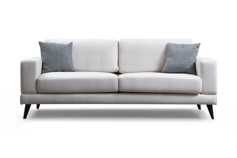 Selder Bäddbar Djup Bäddsoffa i Tyg, Beige