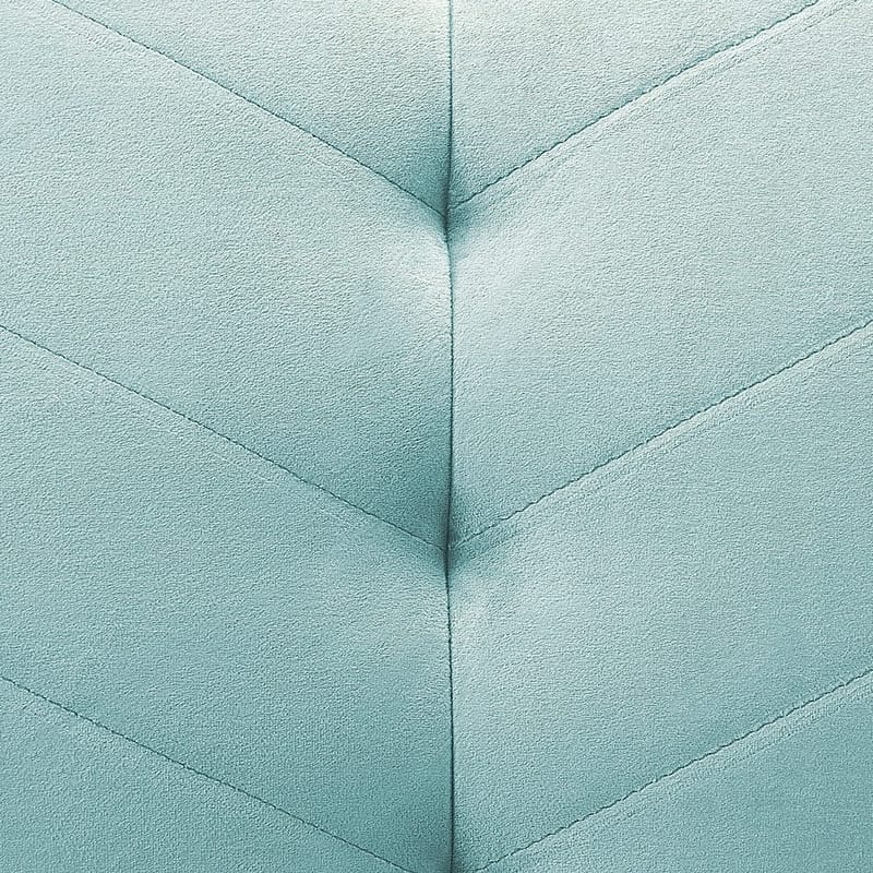 3-sits soffa Senja - Blått, mörkt trä - Möbler - Soffa - Bäddsoffa