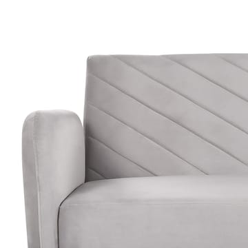 3-sits soffa Senja - Grå, mörkt trä - Möbler - Soffa - Bäddsoffa