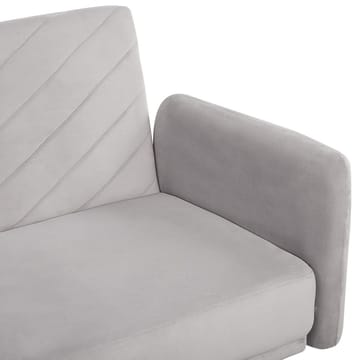 3-sits soffa Senja - Grå, mörkt trä - Möbler - Soffa - Bäddsoffa