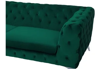Sotra Soffa 2-4 Sits - Grön - Möbler - Soffa - 3 sits soffa