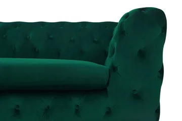 Sotra Soffa 2-4 Sits - Grön - Möbler - Soffa - 3 sits soffa