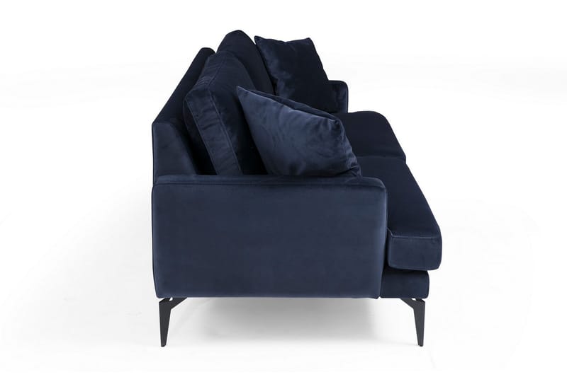 Sowka 3-Sits Soffa - Blå - Möbler - Soffa - 3 sits soffa