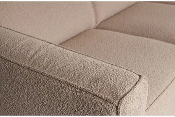 Statement 3-sits Soffa i Bouclé - Beige - Möbler - Soffa - 3 sits soffa