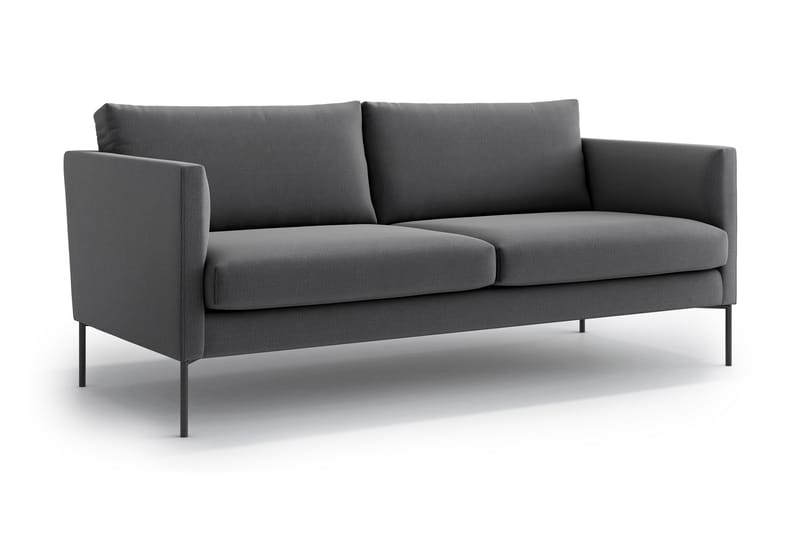 Sveah 3-sits soffa - Grå - 3 sits soffa