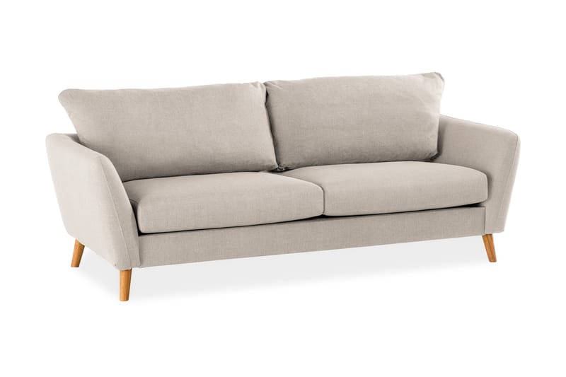 Trend 3-sits Tygsoffa - Beige - Möbler - Soffa - 3 sits soffa
