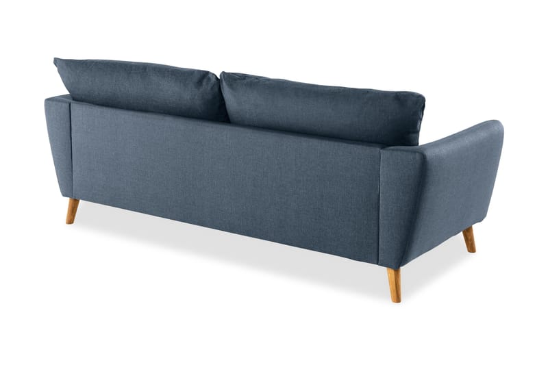 Trend 3-sits Tygsoffa - Blå - Möbler - Soffa - 3 sits soffa
