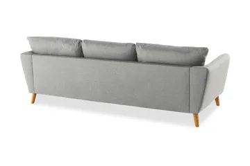 Trend 3-sits Tygsoffa - Grå - Möbler - Soffa - 3 sits soffa