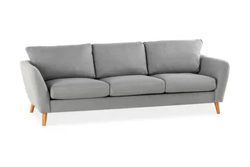 Trend 3-sits Tygsoffa - Grå - Möbler - Soffa - 3 sits soffa