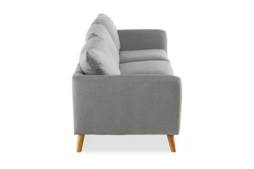 Trend 3-sits Tygsoffa - Grå - Möbler - Soffa - 3 sits soffa