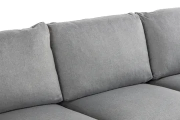 Trend 3-sits Tygsoffa - Grå - Möbler - Soffa - 3 sits soffa