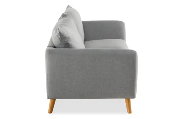 Trend 3-sits Tygsoffa - Ljusgrå - Möbler - Soffa - 3 sits soffa