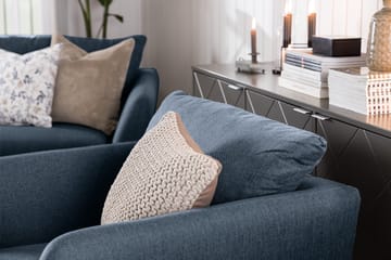 Trend 3-sits Tygsoffa - Mörkblå - Möbler - Soffa - 3 sits soffa