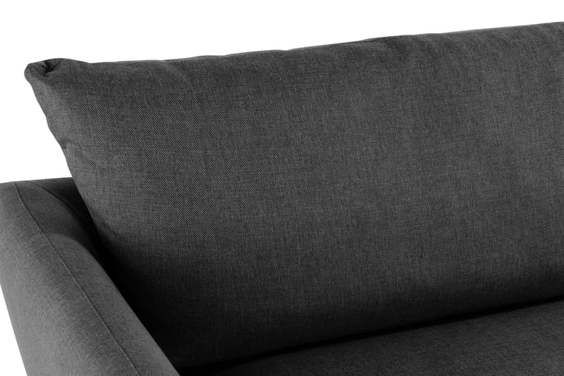 Trend 3-sits Tygsoffa - Svart - Möbler - Soffa - 3 sits soffa