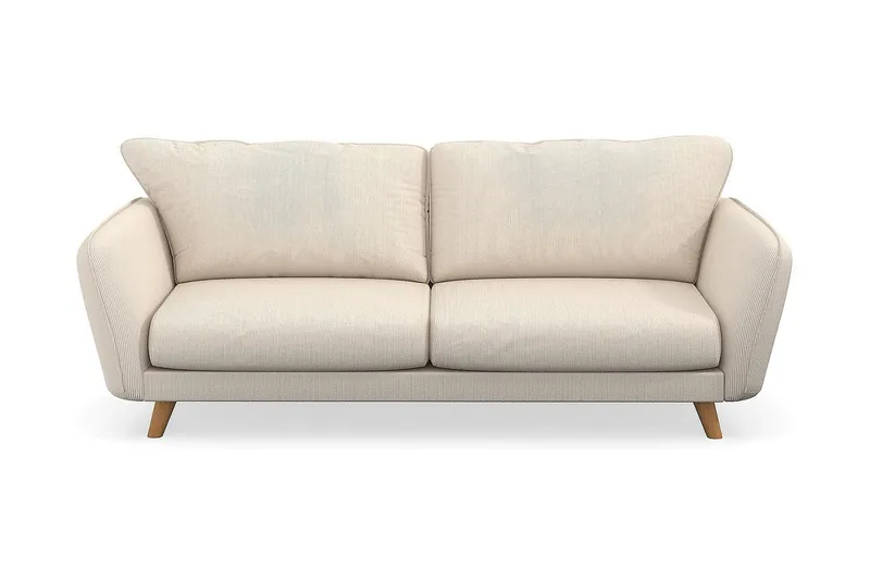 Trend Lyx 3-sits Manchestersoffa - Beige - Möbler - Soffa - 3 sits soffa