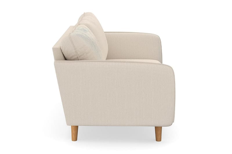 Trend Lyx 3-sits Manchestersoffa - Beige - Möbler - Soffa - 3 sits soffa