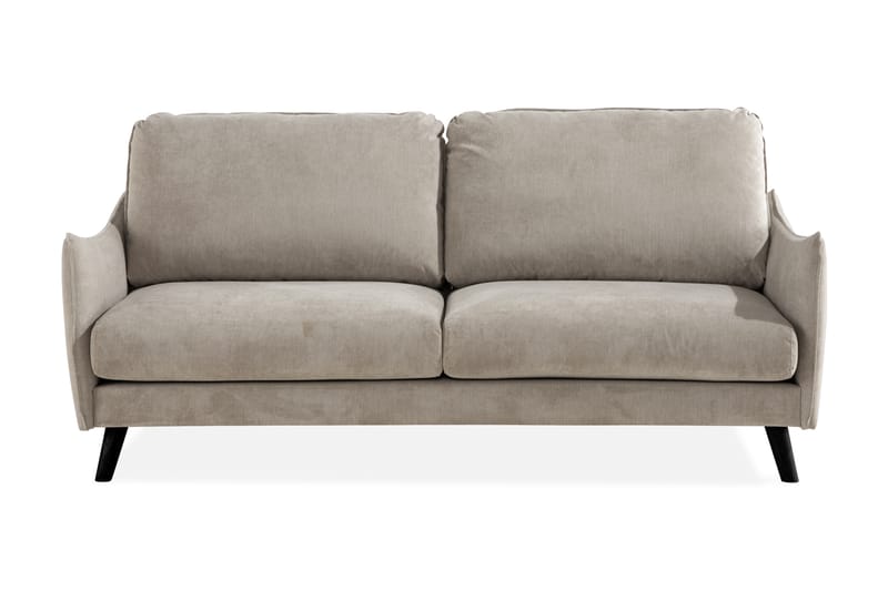 Trend Lyx 3-sits Soffa - Beige/Svart - Möbler - Soffa - 3 sits soffa