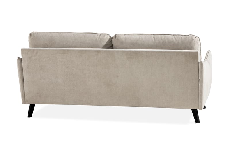 Trend Lyx 3-sits Soffa - Beige/Svart - Möbler - Soffa - 3 sits soffa