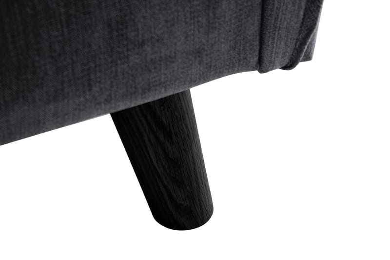 Trend Lyx 3-sits Soffa - Mörkgrå/Svart - Möbler - Soffa - 3 sits soffa