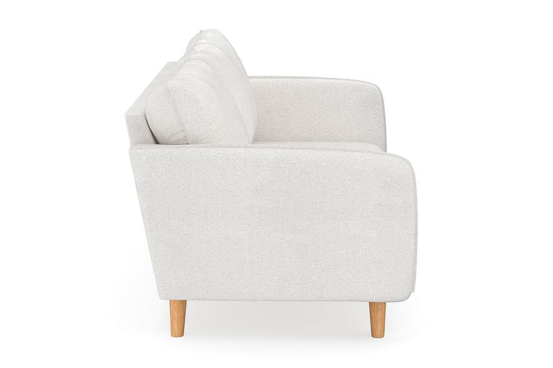 Trend Lyx 3-sits Soffa - Vit|Bouclé - 3 sits soffa