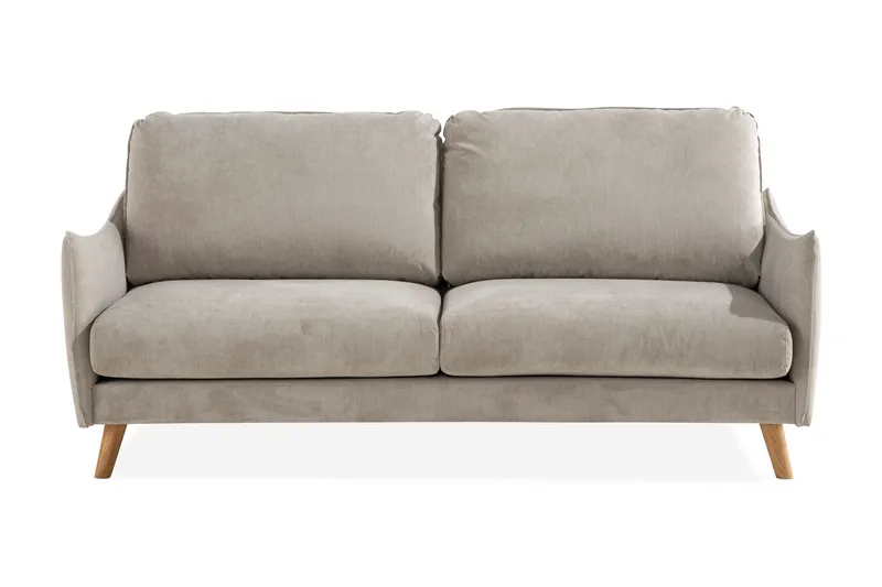 Trend Lyx 3-sits Tygsoffa - Beige - Möbler - Soffa - 3 sits soffa
