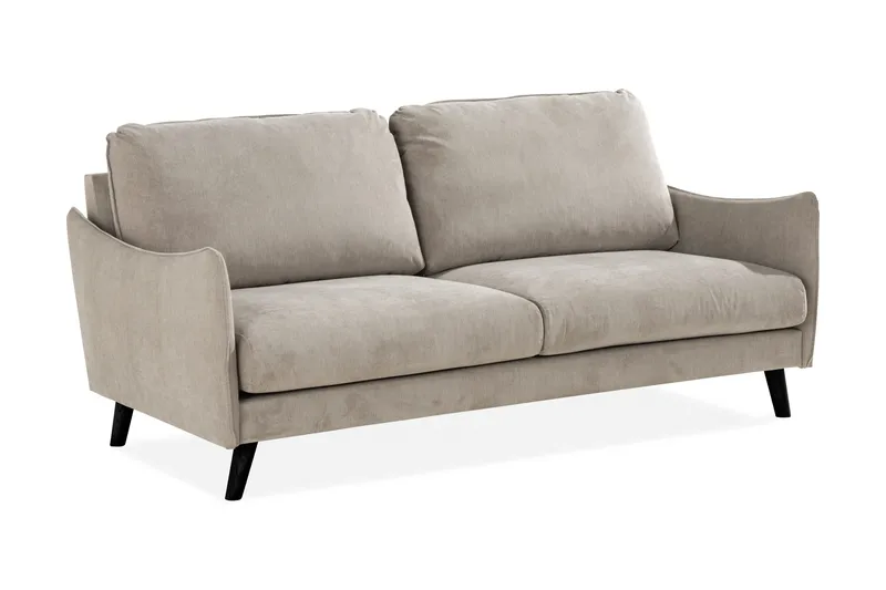 Trend Lyx 3-sits Tygsoffa - Beige - Möbler - Soffa - 3 sits soffa