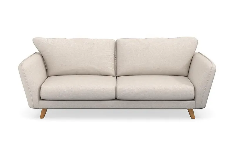 Trend Lyx 3-sits Tygsoffa - Beige - Möbler - Soffa - 3 sits soffa