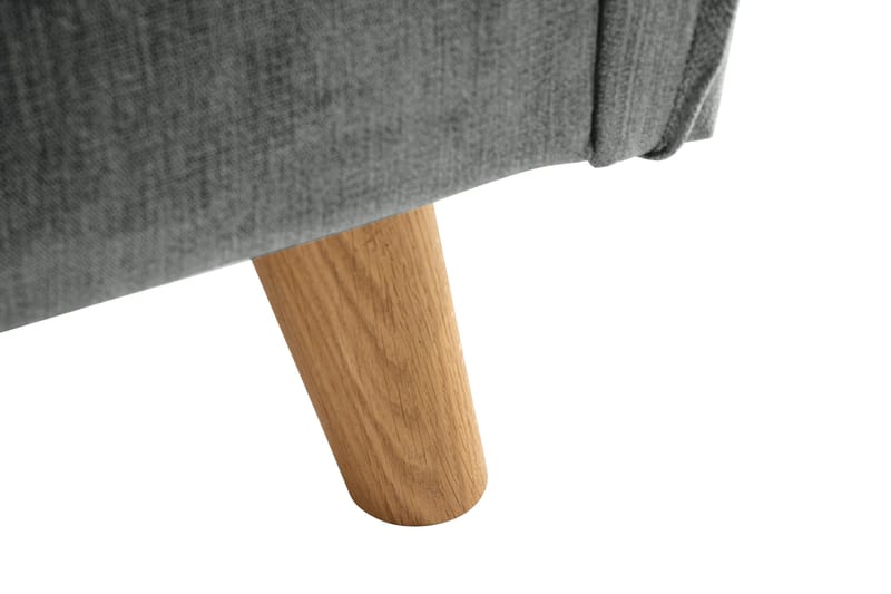 Trend Lyx 3-sits Tygsoffa - Grå - Möbler - Soffa - 3 sits soffa