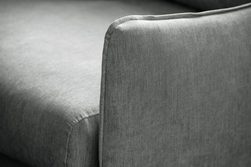 Trend Lyx 3-sits Tygsoffa - Grå - Möbler - Soffa - 3 sits soffa