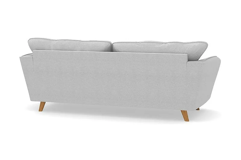Trend Lyx 3-sits Tygsoffa - Ljusgrå - Möbler - Soffa - 3 sits soffa