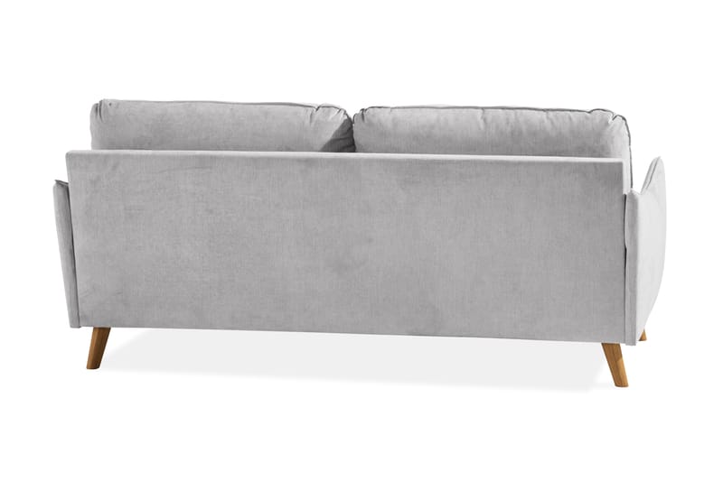 Trend Lyx 3-sits Tygsoffa - Ljusgrå - Möbler - Soffa - 3 sits soffa