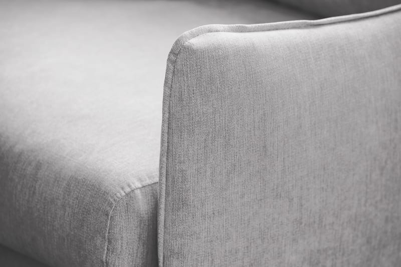 Trend Lyx 3-sits Tygsoffa - Ljusgrå - Möbler - Soffa - 3 sits soffa