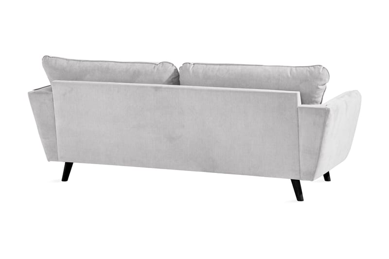 Trend Lyx 3-sits Tygsoffa - Ljusgrå - Möbler - Soffa - 3 sits soffa