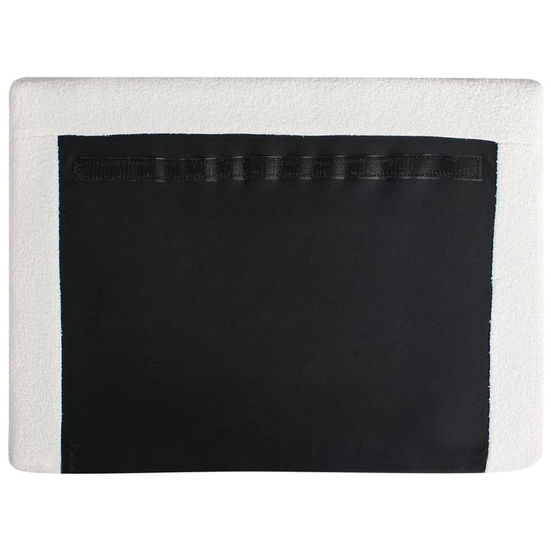 3-sits soffa Vadstena - Vit, Svart/Bouclé - Möbler - Soffa - 3 sits soffa