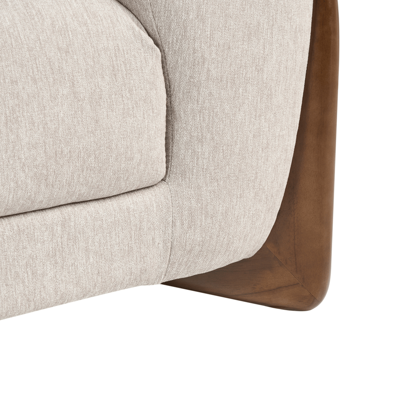 3-sits soffa Vinliden - Mörkbrun, Taupe - Möbler - Soffa - 3 sits soffa