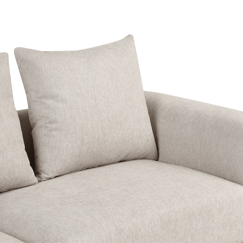 3-sits soffa Vinliden - Mörkbrun, Taupe - Möbler - Soffa - 3 sits soffa