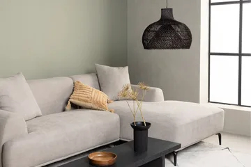 Viskan Soffa 3-sits - Ljusgrå - Möbler - Soffa - Divansoffor & schäslongsoffa - 3 sits soffa med divan