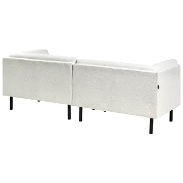 3-sits soffa Vorgod Bouclé - Off-White - Möbler - Soffa - 3 sits soffa