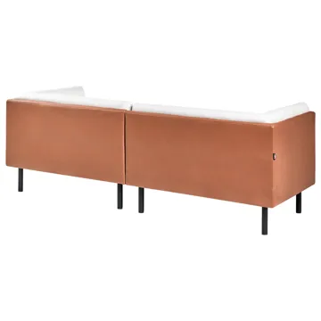 3-sits soffa Vorgod Tyg - Off-White - Möbler - Soffa - 3 sits soffa