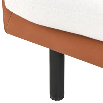 3-sits soffa Vorgod Tyg - Off-White - Möbler - Soffa - 3 sits soffa