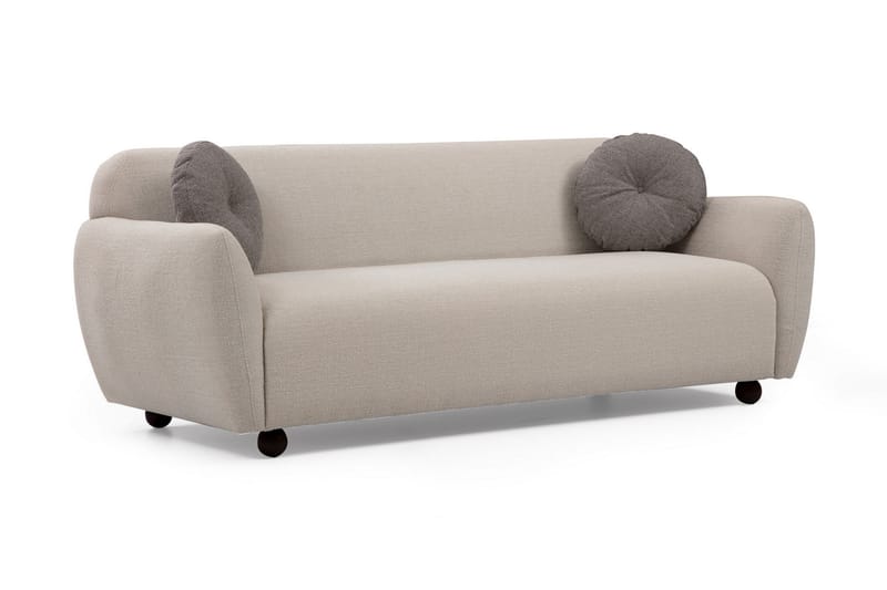 Whitecliffs Soffa 3-sits - Cream - 3 sits soffa