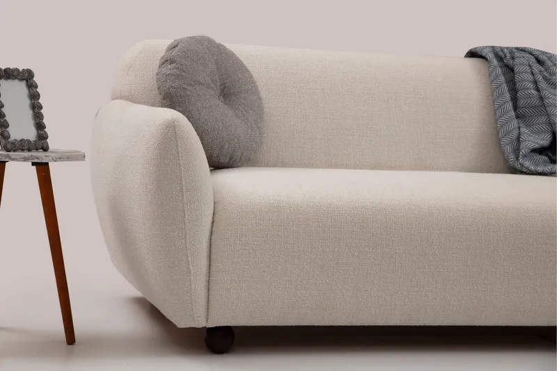 Whitecliffs Soffa 3-sits - Cream - Möbler - Soffa - 3 sits soffa