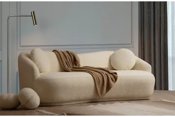 Yarrawonga Soffa 3-sits - Beige|Bouclé - Möbler - Soffa - 3 sits soffa
