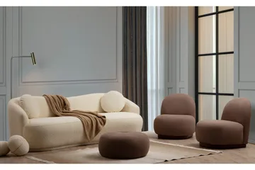 Yarrawonga Soffa 3-sits - Beige|Bouclé - Möbler - Soffa - 3 sits soffa