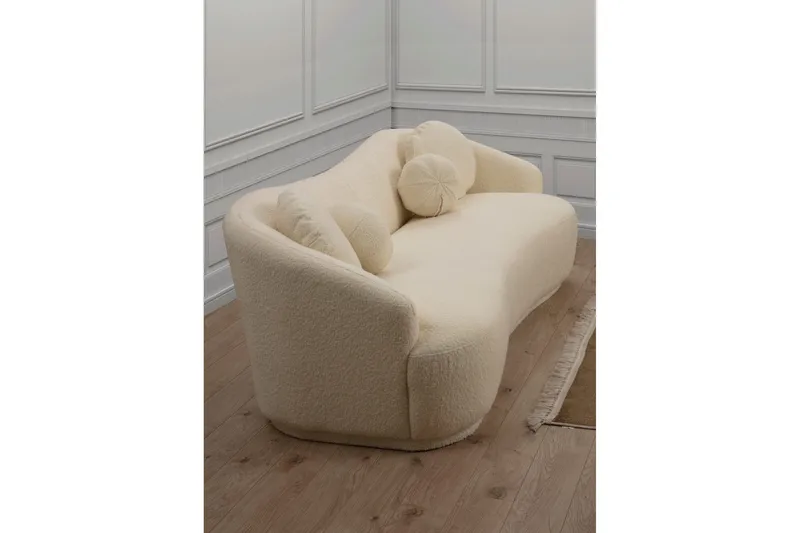 Yarrawonga Soffa 3-sits - Beige|Bouclé - Möbler - Soffa - 3 sits soffa