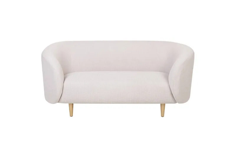 3-sits Soffgrupp Loen Beige/guld - Beige/guld - Möbler - Soffa - Soffgrupp
