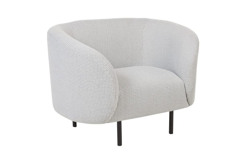 3-sits Soffgrupp Loen Vit/Svart - Vit/Svart - Möbler - Soffa - Soffgrupp