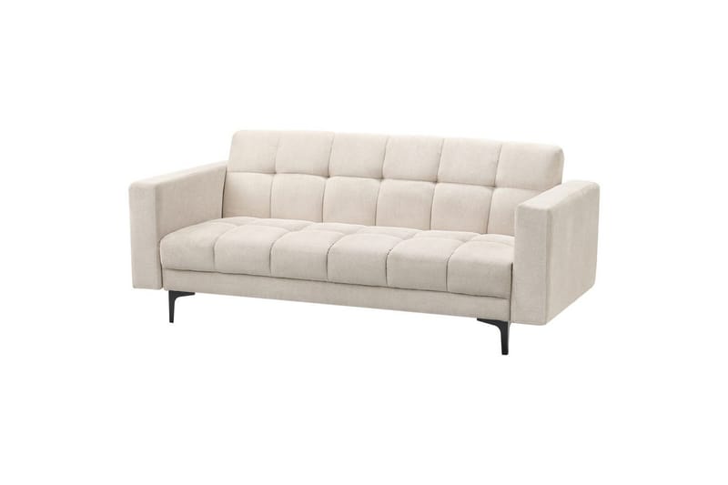 3-sitssoffa Alnes Beige/svart - Beige/svart - Möbler - Soffa - Bäddsoffa